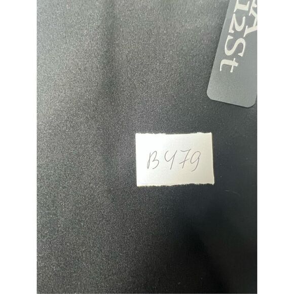 NWT La12st High-waisted leggings with elastic waistband. False embossed silver b - Picture 11 of 11